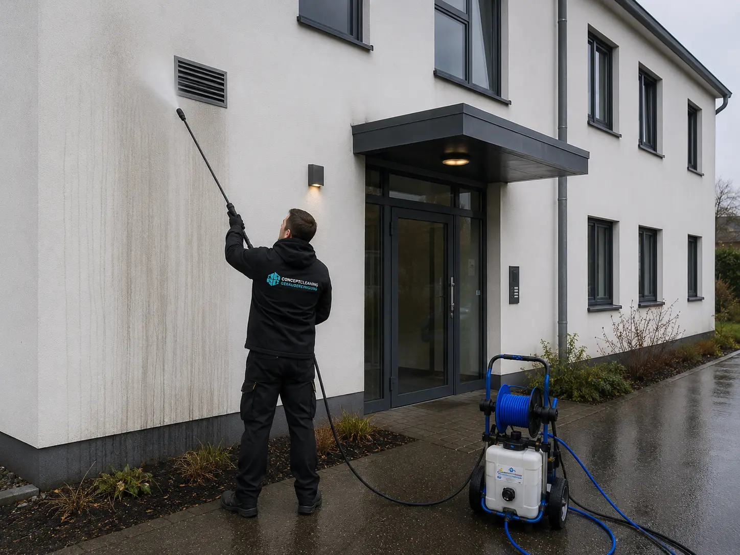 Professionelle Gebäudereinigung und Fassadenreinigung in Göttingen